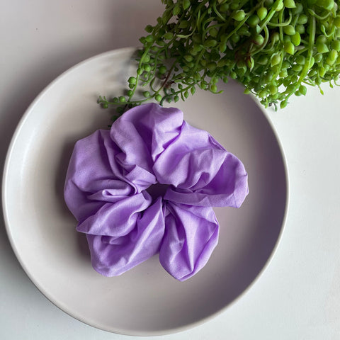 Oversize Scrunchie - Purple