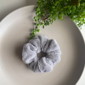 Cozy Scrunchie - Blue Grey