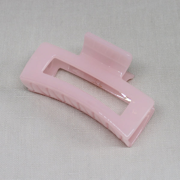 Cutout Hair Claw - Pink